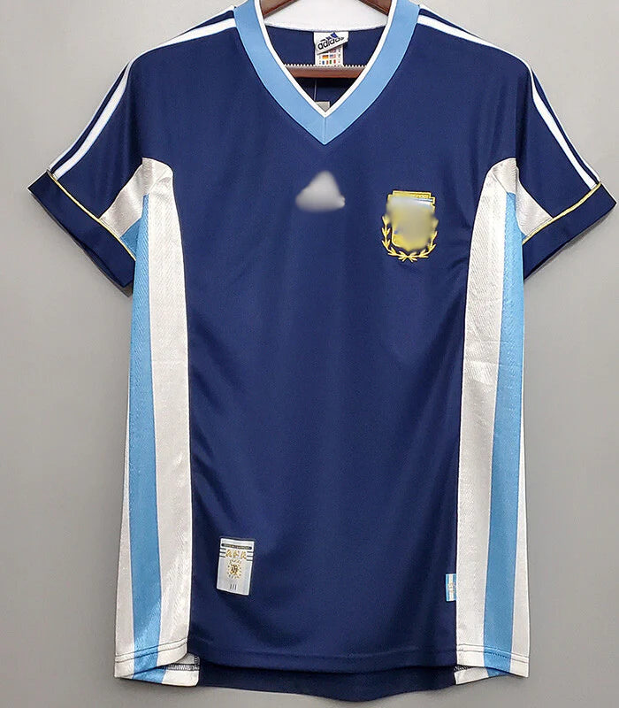 Camiseta Retro Argentina Visitante 1998