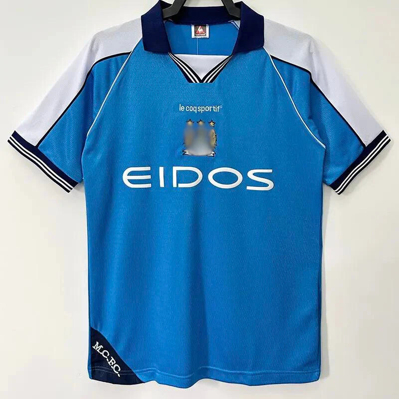 Camiseta Retro Manchester City Local 01-02