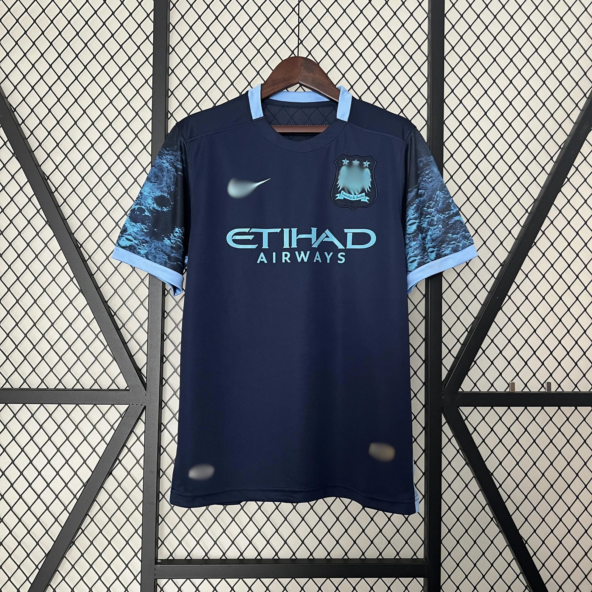 Camiseta Retro Manchester City Visitante 15-16